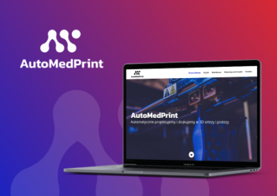 automedprint.pl Realizacja strony internetowej