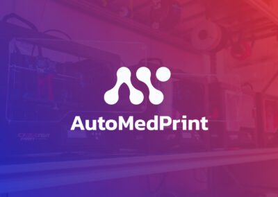 Auto Med Print Realizacja logo oraz identyfikacji wizualnej
